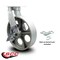 Service Caster 12 Inch Heavy Duty Semi Steel Cast Iron Caster with Brake and Swivel Lock SCC SCC-KP92S1230-SSR-SLB-BSL - alternate 4